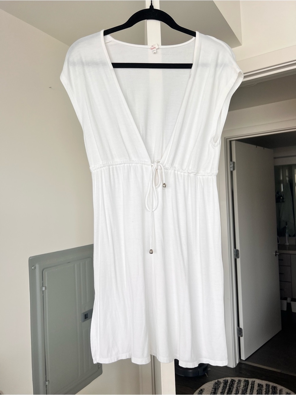 Y2K (2010) Target Merona Swimsuit Coverup White Size Medium
